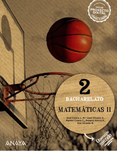 MATEMATICAS II 2ºBACHARELATO CIENCIAS NATURAIS OPERACION MUNDO GALICIA 2023